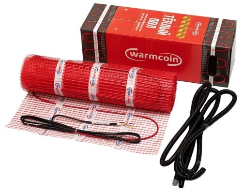 Теплый пол под плитку двухжильный Warmcoin ST PREMIUM 1,5м2 (0,5 х3,0м) 225Вт картинка